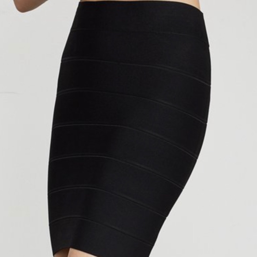 BCBG Maxazria black pencil skirt xxs - Picture 2 of 7